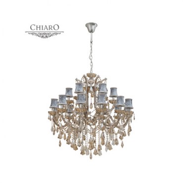 Люстра подвесная CHIARO 475010318 Ивелина 18x60W E14